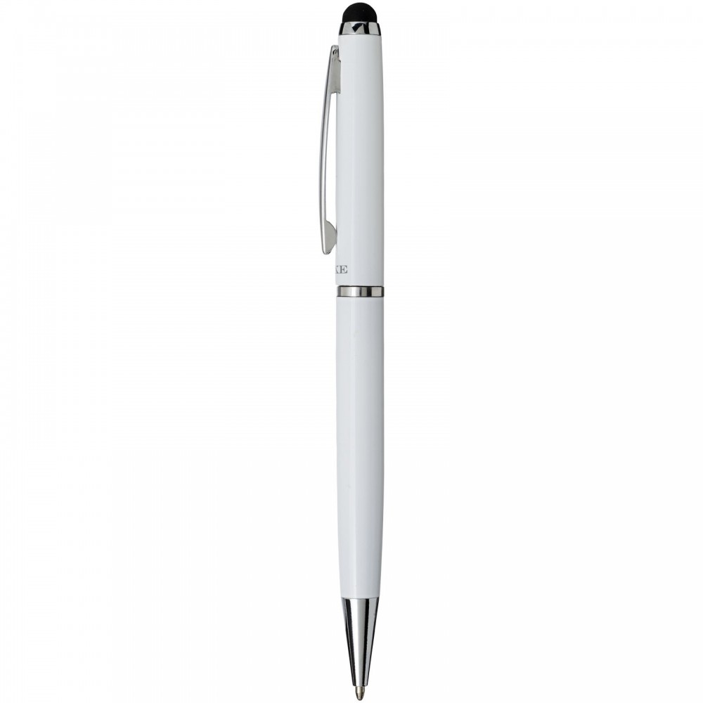 Stylus ballpoint pen, White (Metallic pen) Reklámajándék.hu Ltd.