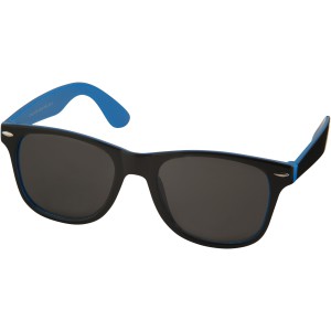 Sun Ray sunglasses with two coloured tones, Process Blue, solid black