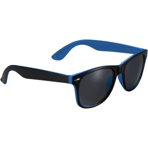 Sun Ray sunglasses with two coloured tones, Red, solid black (Sunglasses)