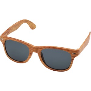 Mira wood-look sunglasses, Natural