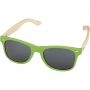 Sun Ray bamboo sunglasses, Lime green