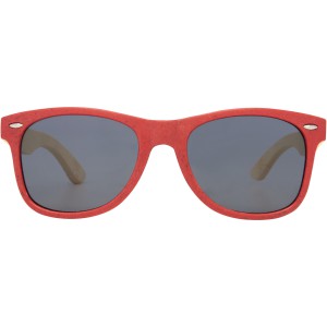 Sun Ray bamboo sunglasses, Red (Sunglasses)