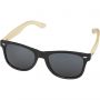 Sun Ray bamboo sunglasses, Solid black