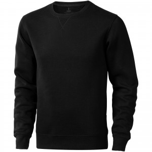 Surrey crew Sweater, solid black (Pullovers)