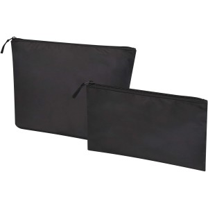 Swift GRS recycled toiletry bag set, Solid black