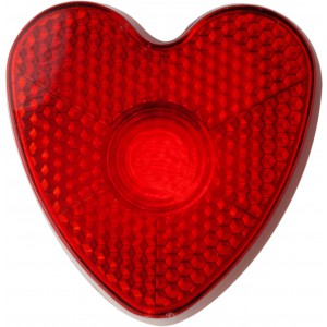 ABS safety light Liam, red
