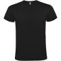 Atomic short sleeve unisex t-shirt, Solid black