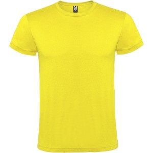 Atomic short sleeve unisex t-shirt, Yellow (T-shirt, 90-100% cotton)