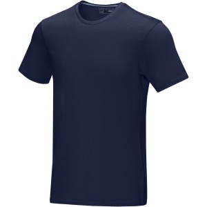 Azurite short sleeve men's GOTS organic t-shirt, Navy (T-shirt, 90-100% cotton)