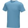 Azurite short sleeve men's GOTS organic t-shirt, NXT blue