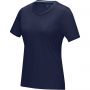 Azurite short sleeve women's GOTS organic t-shirt, Navy