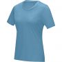 Azurite short sleeve women's GOTS organic t-shirt, NXT blue