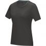 Azurite short sleeve women's GOTS organic t-shirt, Storm grey
