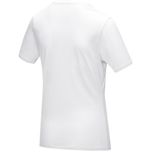Azurite short sleeve women's GOTS organic t-shirt, White (T-shirt, 90-100% cotton)