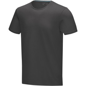 Balfour short sleeve men's GOTS organic t-shirt, Storm grey (T-shirt, 90-100% cotton)