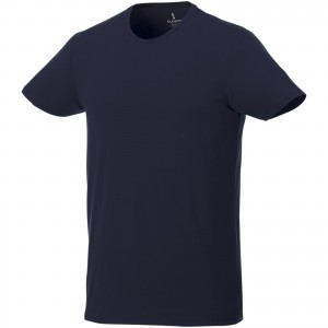Balfour short sleeve men's organic t-shirt, Navy (T-shirt, 90-100% cotton)