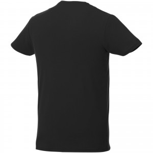 Balfour short sleeve men's organic t-shirt, solid black (T-shirt, 90-100% cotton)
