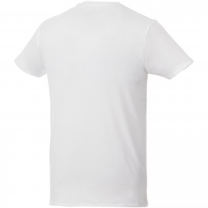 Balfour short sleeve men's organic t-shirt, White (T-shirt, 90-100% cotton)