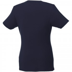 Balfour short sleeve women's organic t-shirt, Navy (T-shirt, 90-100% cotton)