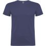 Beagle short sleeve men's t-shirt, Blue Denim