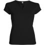 Belice short sleeve women's t-shirt, Solid black