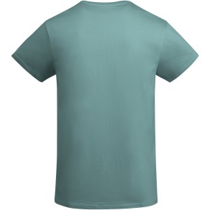 Breda short sleeve kids t-shirt, Dusty Blue (T-shirt, 90-100% cotton)