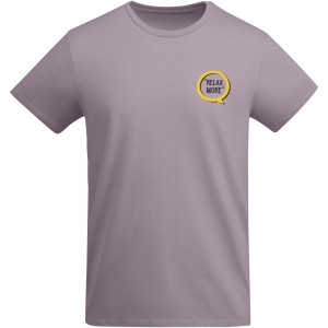 Breda short sleeve men's t-shirt, Lavender (T-shirt, 90-100% cotton)