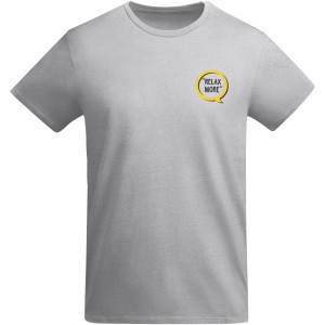 Breda short sleeve men's t-shirt, Marl Grey (T-shirt, 90-100% cotton)