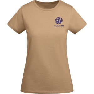 Breda short sleeve women's t-shirt, Greek Orange (T-shirt, 90-100% cotton)