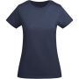 Breda short sleeve women's t-shirt, Navy Blue