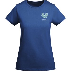 Breda short sleeve women's t-shirt, Royal (T-shirt, 90-100% cotton)