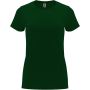 Capri short sleeve women's t-shirt, Bottle green