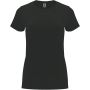 Capri short sleeve women's t-shirt, Dark Lead