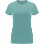 Capri short sleeve women's t-shirt, Dusty Blue