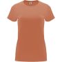 Capri short sleeve women's t-shirt, Greek Orange