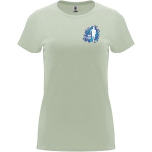Capri short sleeve women's t-shirt, Mist Green (T-shirt, 90-100% cotton)