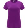 Capri short sleeve women's t-shirt, Purple