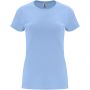 Capri short sleeve women's t-shirt, Sky blue