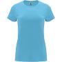 Capri short sleeve women's t-shirt, Turquois