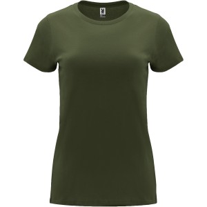 Capri short sleeve women's t-shirt, Venture Green (T-shirt, 90-100% cotton)
