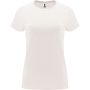 Capri short sleeve women's t-shirt, Vintage White