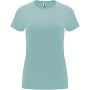Capri short sleeve women's t-shirt, Washed Blue