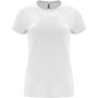 Capri short sleeve women's t-shirt, White
