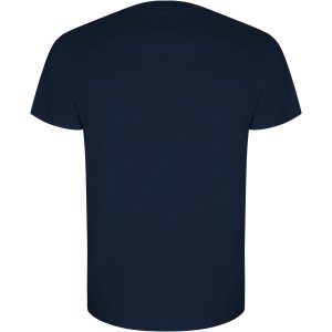 Golden short sleeve men's t-shirt, Navy Blue (T-shirt, 90-100% cotton)