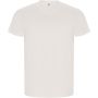 Golden short sleeve men's t-shirt, Vintage White