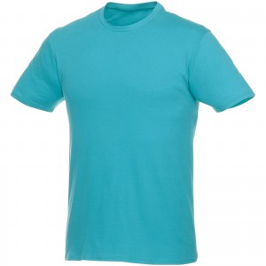 Heros short sleeve unisex t-shirt, Aqua (T-shirt, 90-100% cotton)
