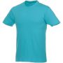 Heros short sleeve unisex t-shirt, Aqua