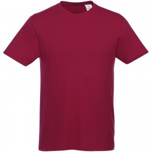 Heros short sleeve unisex t-shirt, Burgundy (T-shirt, 90-100% cotton)