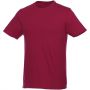 Heros short sleeve unisex t-shirt, Burgundy