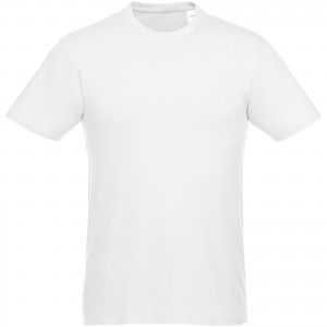 Heros short sleeve unisex t-shirt, White (T-shirt, 90-100% cotton)